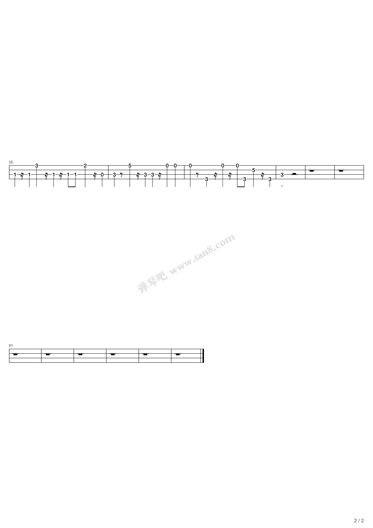 warm regards 吉他谱-虫虫吉他谱免费下载