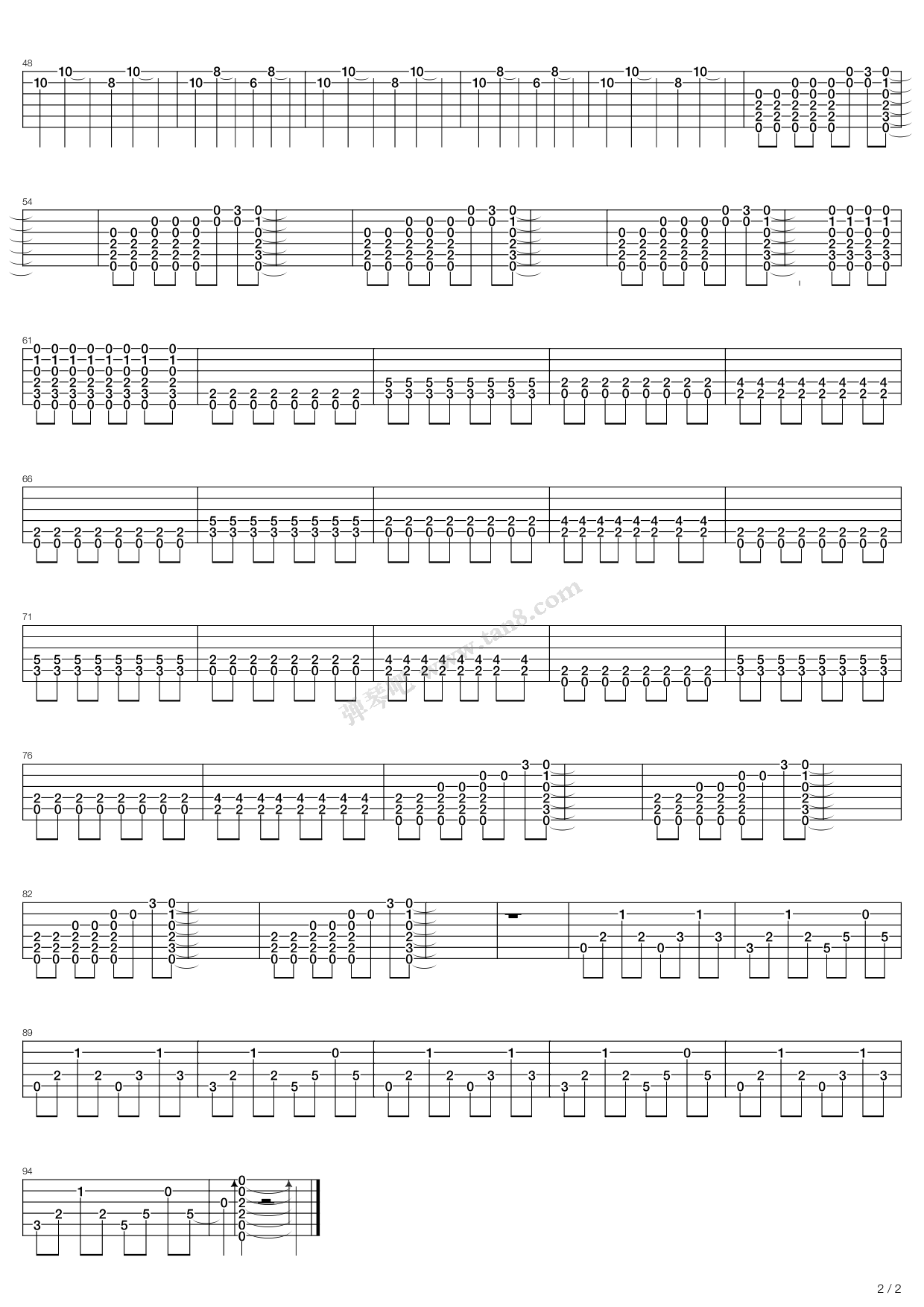 promise 吉他谱-虫虫吉他谱免费下载