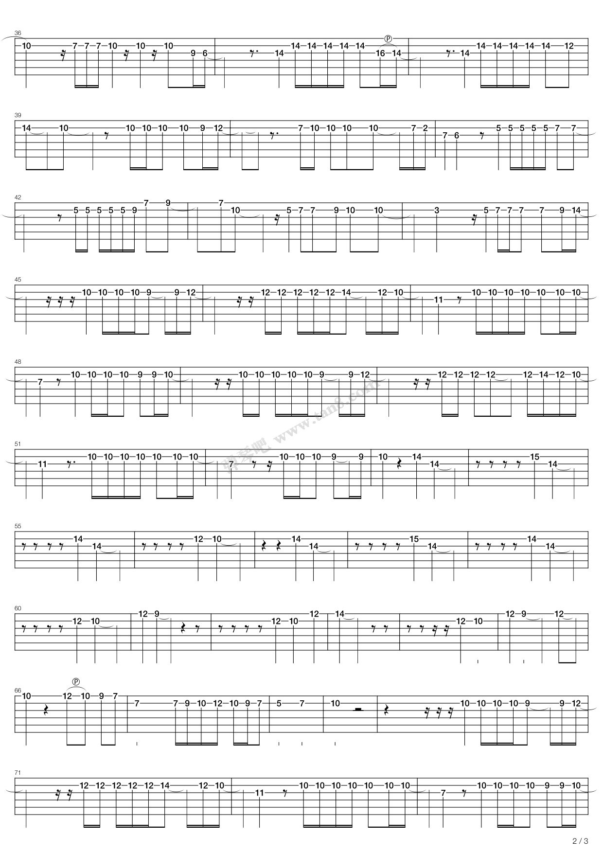 Halo 吉他谱虫虫吉他谱免费下载