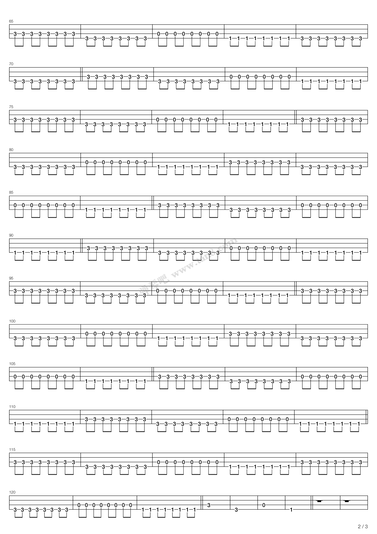 《all too well》,taylor swift(六线谱 吉他谱吉他谱 第8页