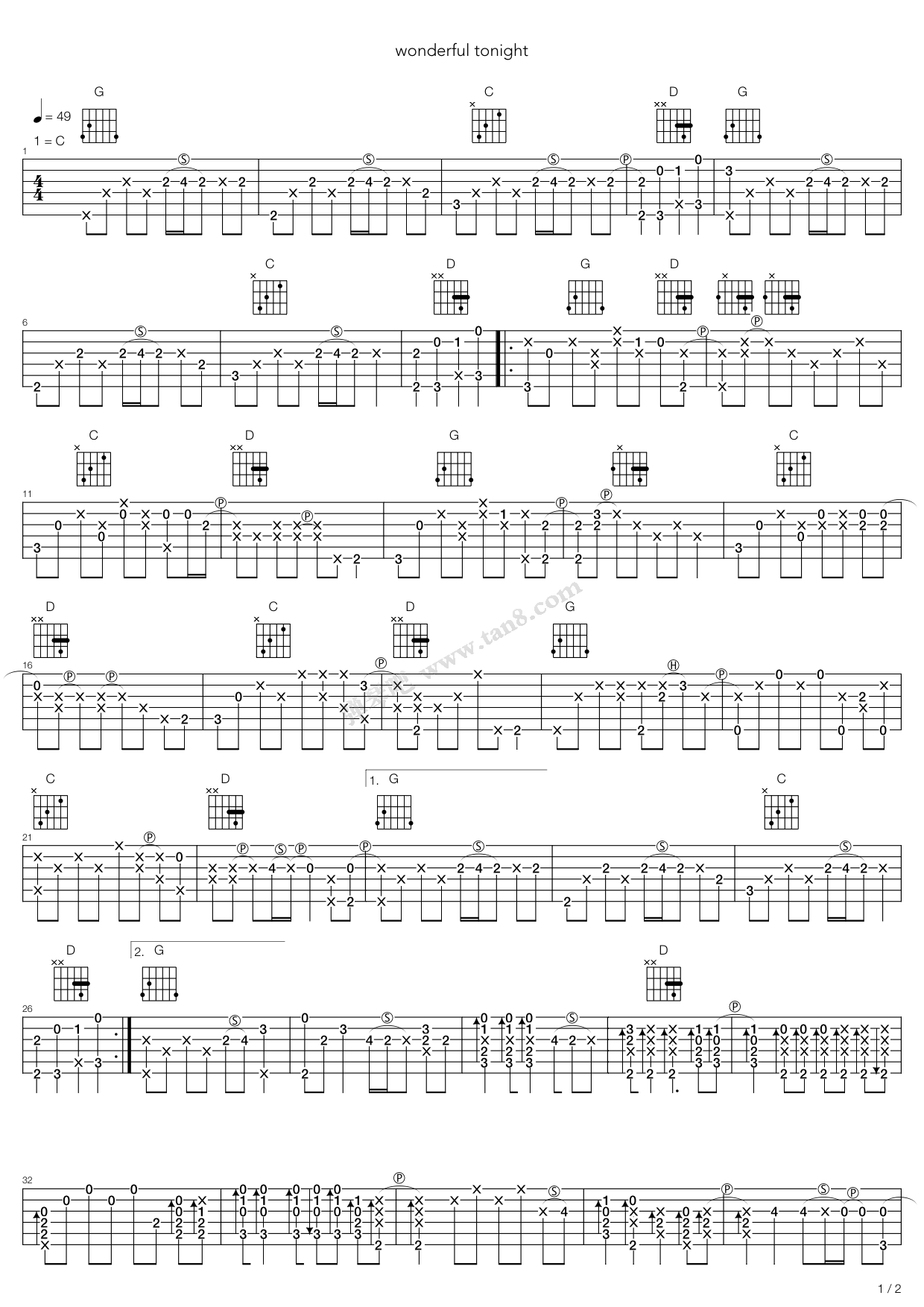 >> 儿歌 >> 岸部真明 >>wonderful tonight