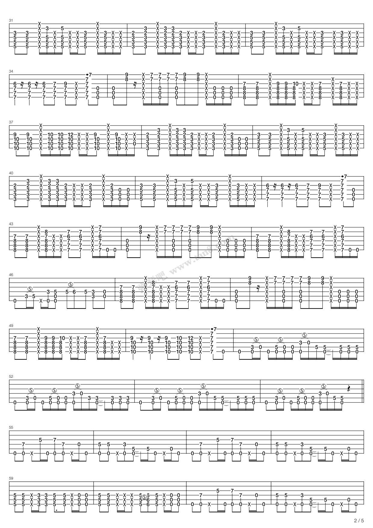 《night street(best selection)》,松井佑贵(六线谱 吉他谱吉他谱 第