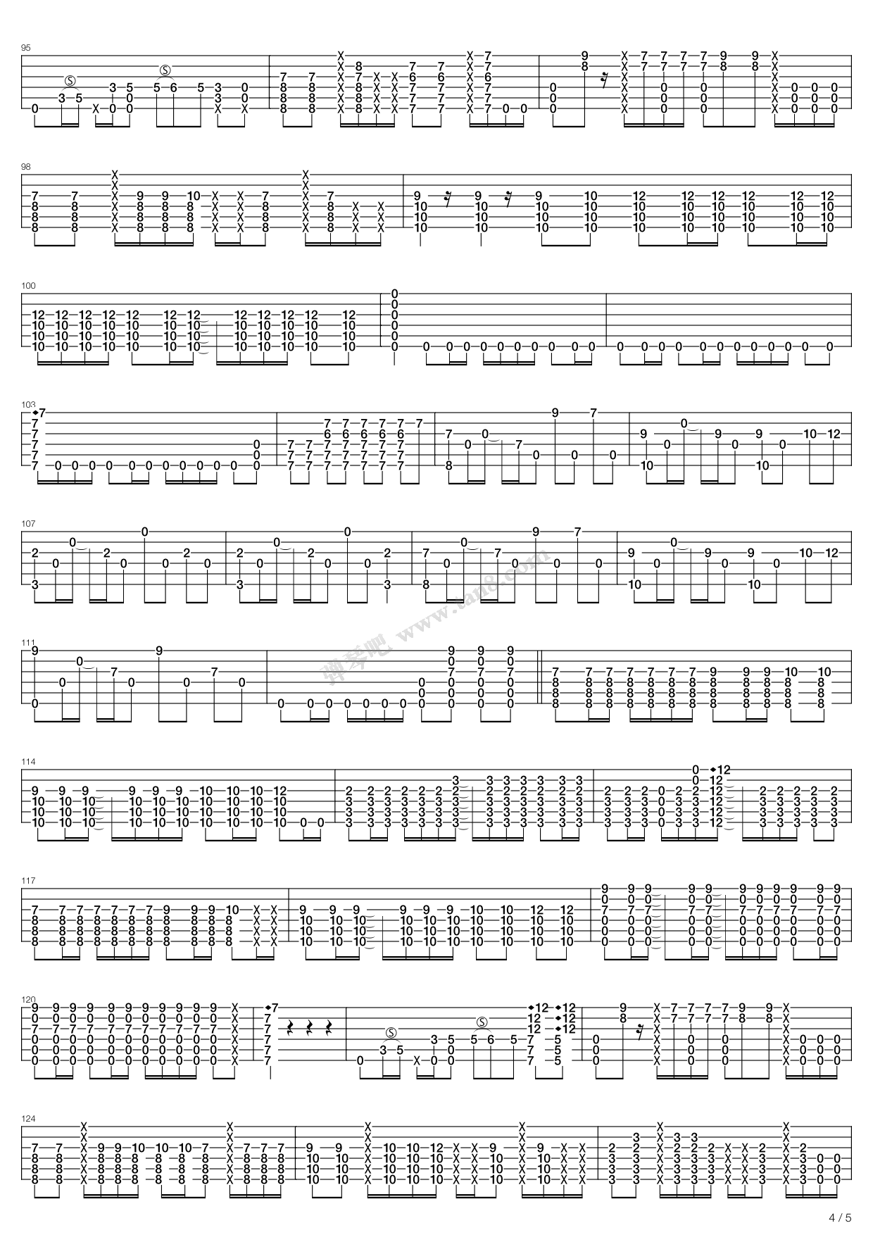 《night street(best selection)》,松井佑贵(六线谱 吉他谱吉他谱 第