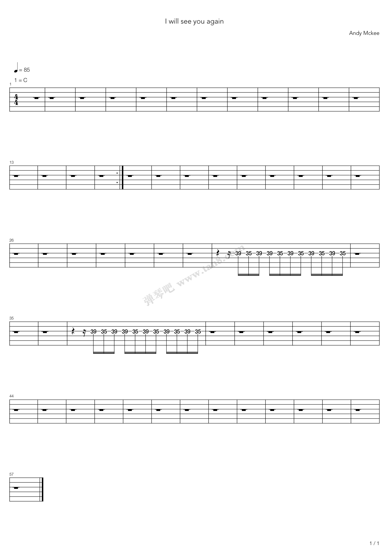 Sheet Music : Andy McKee: Andy Mckee - Joyland: Guitar Solo: Album ...