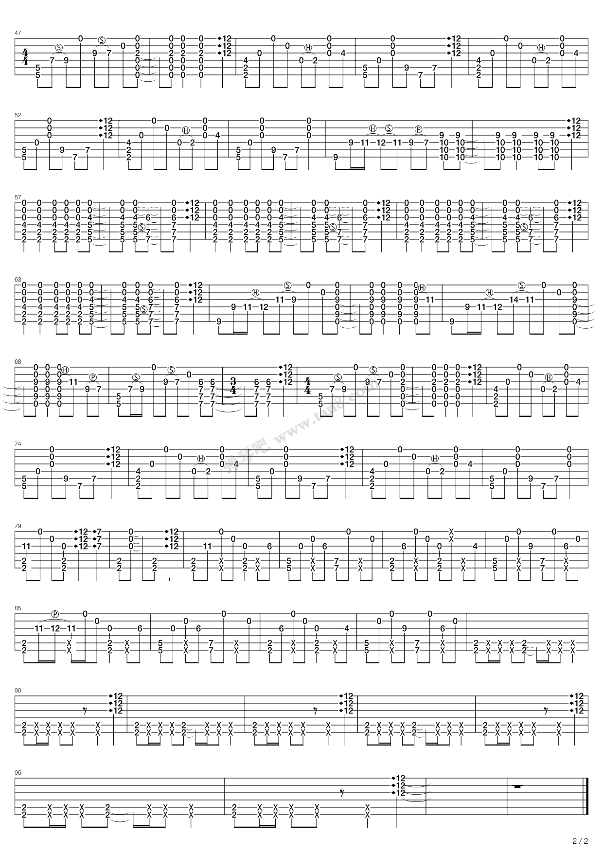 drifting 吉他谱-虫虫吉他谱免费下载