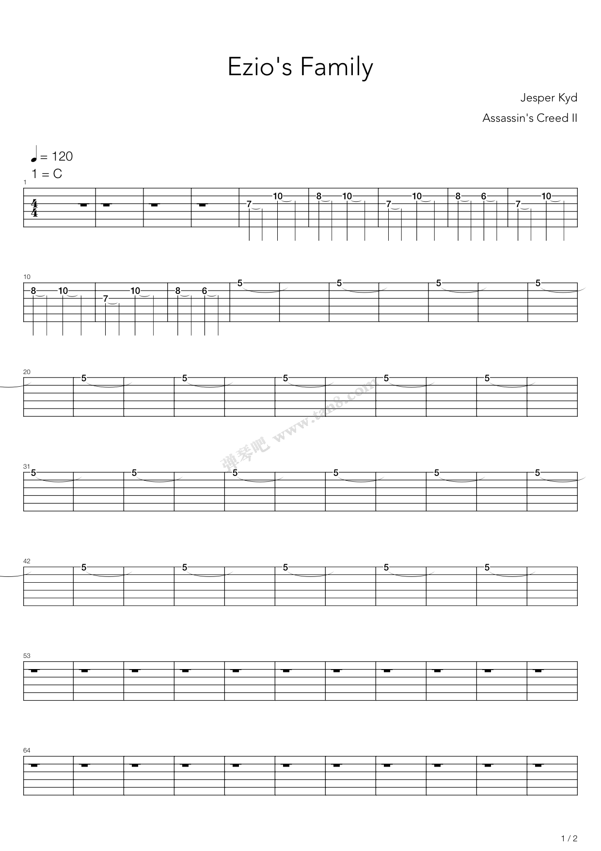 刺客信条eziosfamily