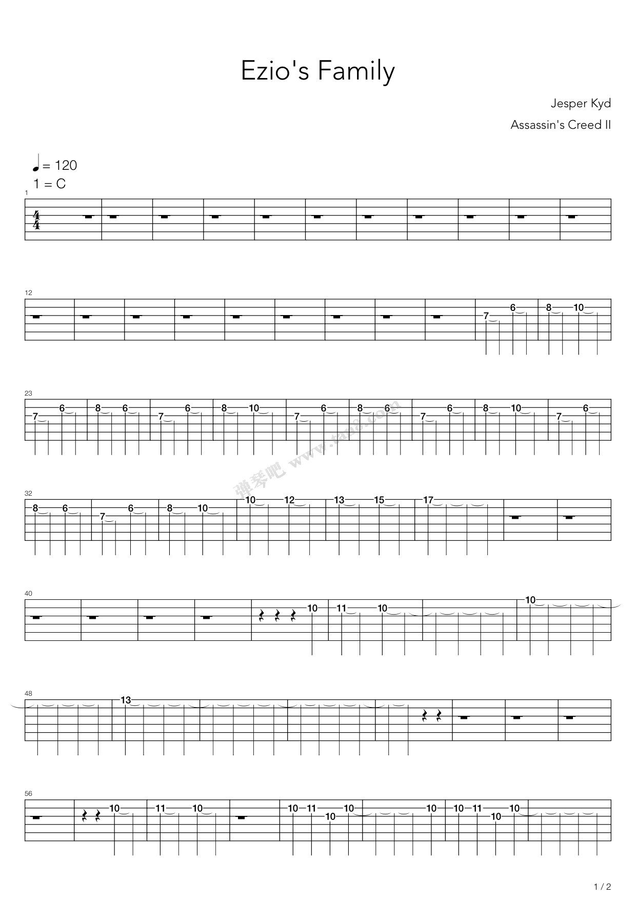 刺客信条eziosfamily