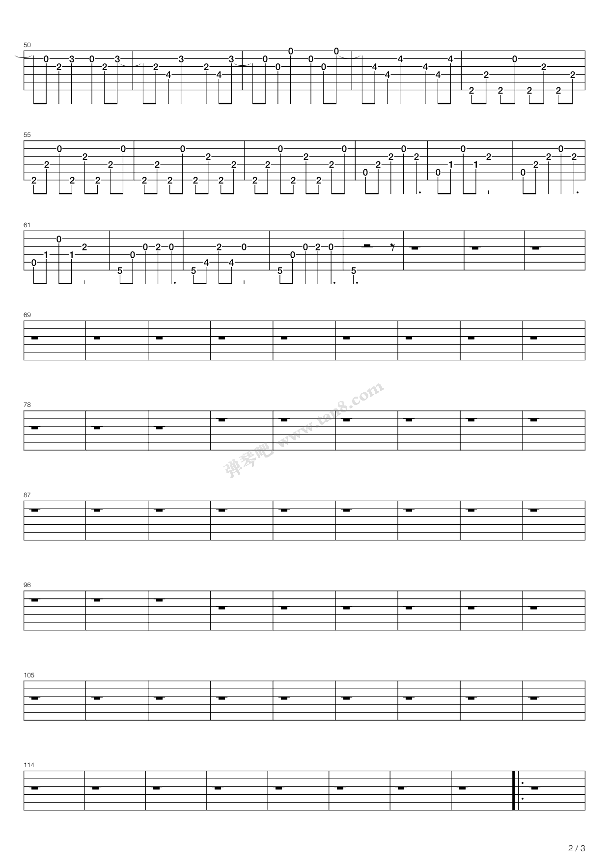 《starcraft(星际争霸) - terran theme 01》,动漫游戏(六线谱 吉他谱