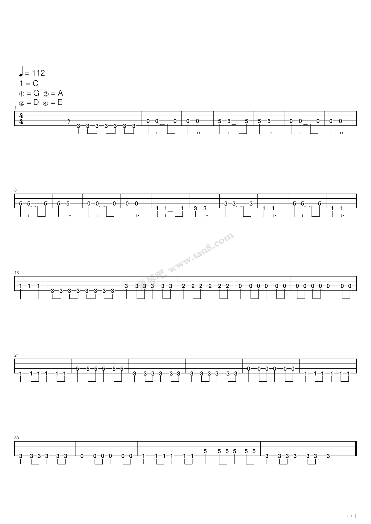 illusion 吉他谱-虫虫吉他谱免费下载