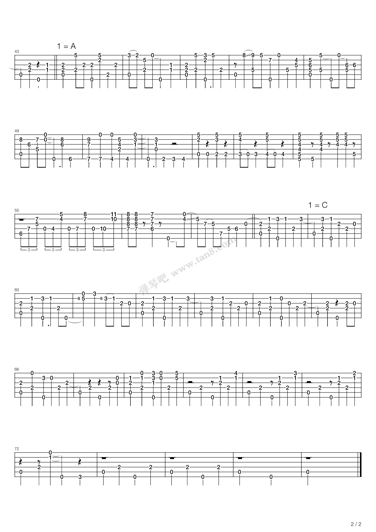 windy and warm 吉他谱-虫虫吉他谱免费下载