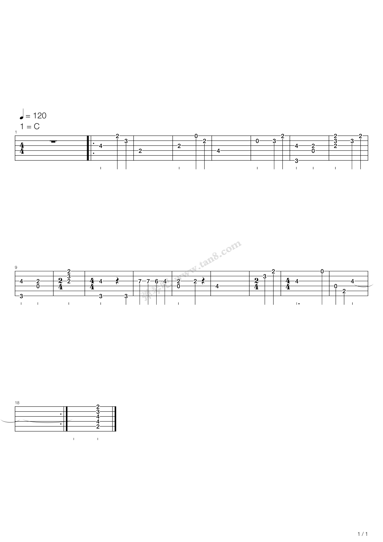 《The Sound of Silence(寂静之声)》,Simon & Garfunkel（六线谱 调六线吉他谱-虫虫吉他谱免费下载