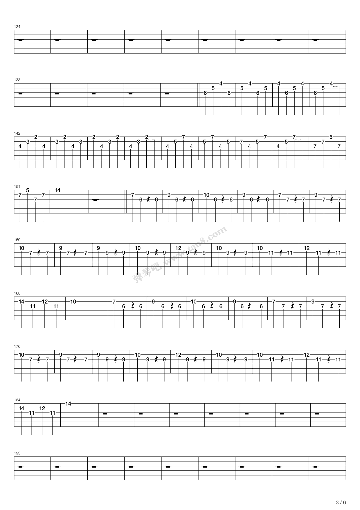 骑士 吉他谱-虫虫吉他谱免费下载