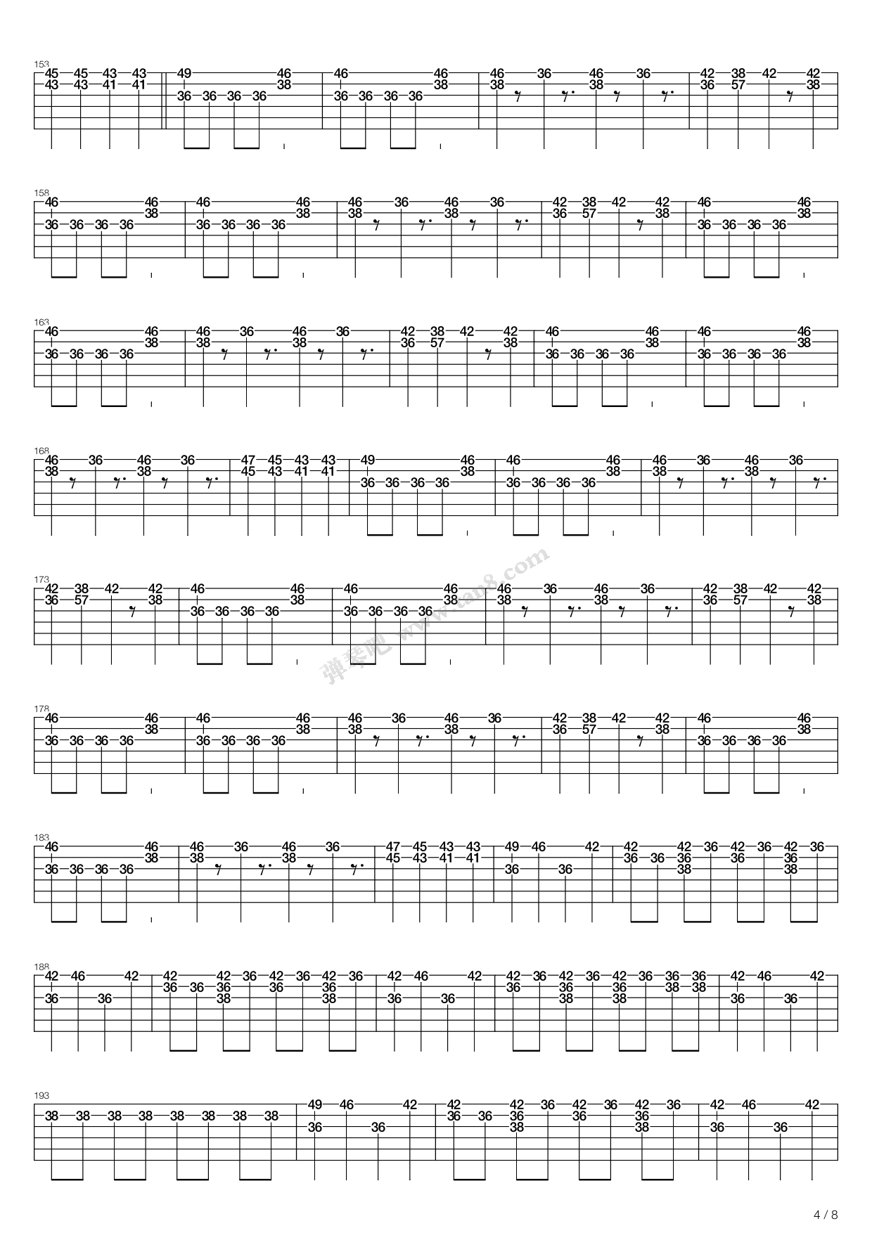 骑士 吉他谱-虫虫吉他谱免费下载