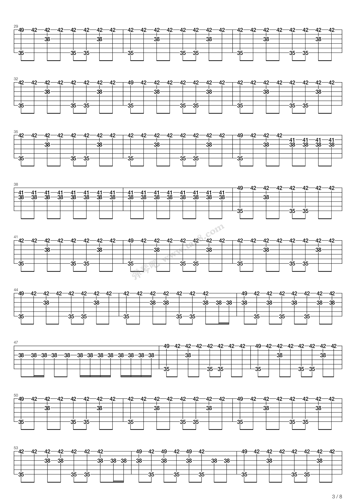 闹海 吉他谱-虫虫吉他谱免费下载