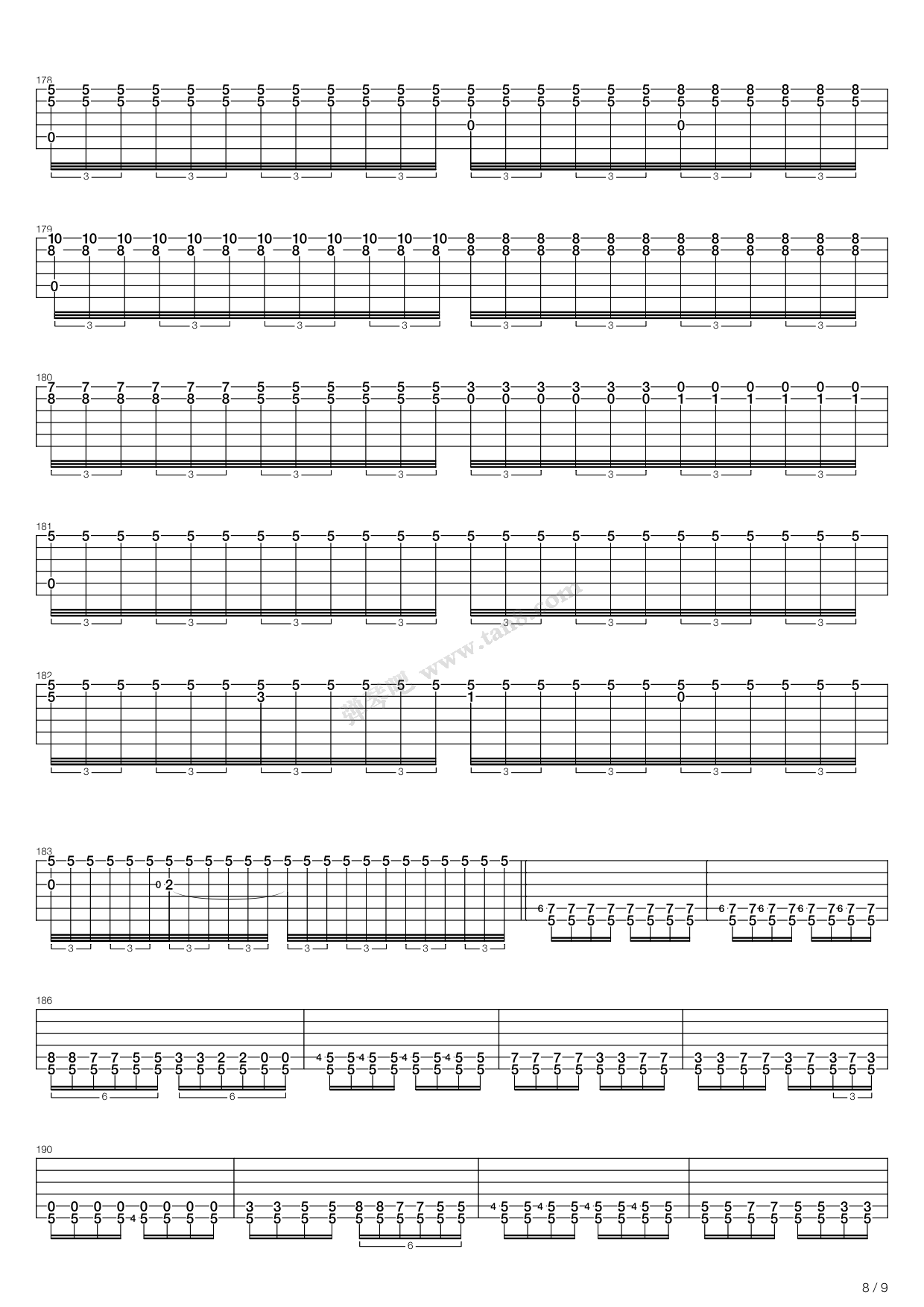 彝族舞曲 吉他谱-虫虫吉他谱免费下载