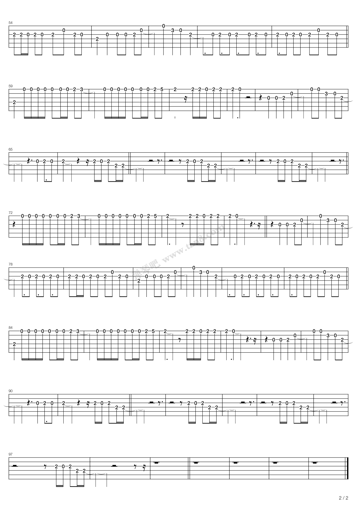 born to die 吉他谱-虫虫吉他谱免费下载