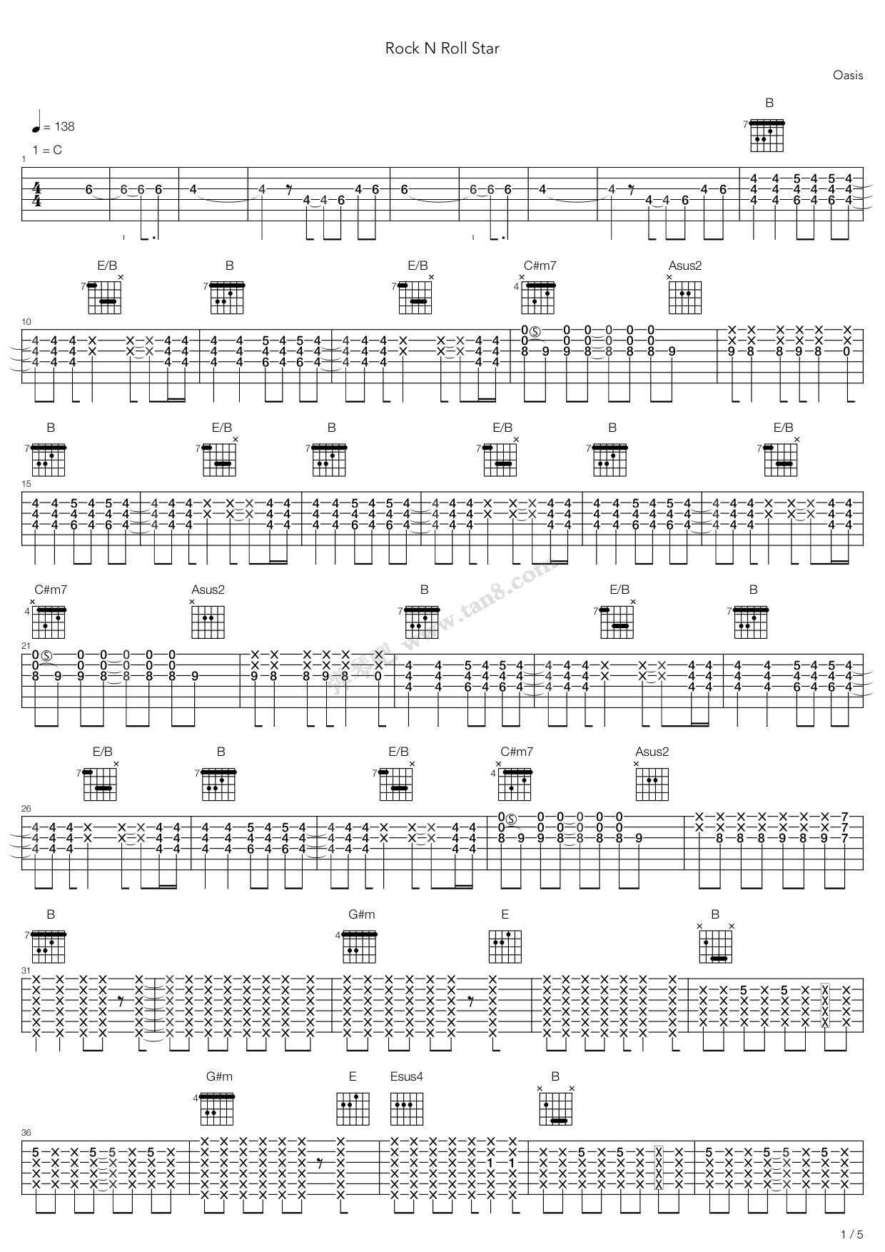 >> >> oasis >>rock n roll star