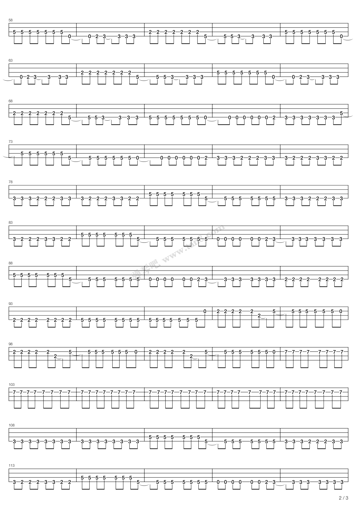 i hope i think i know 吉他谱-虫虫吉他谱免费下载