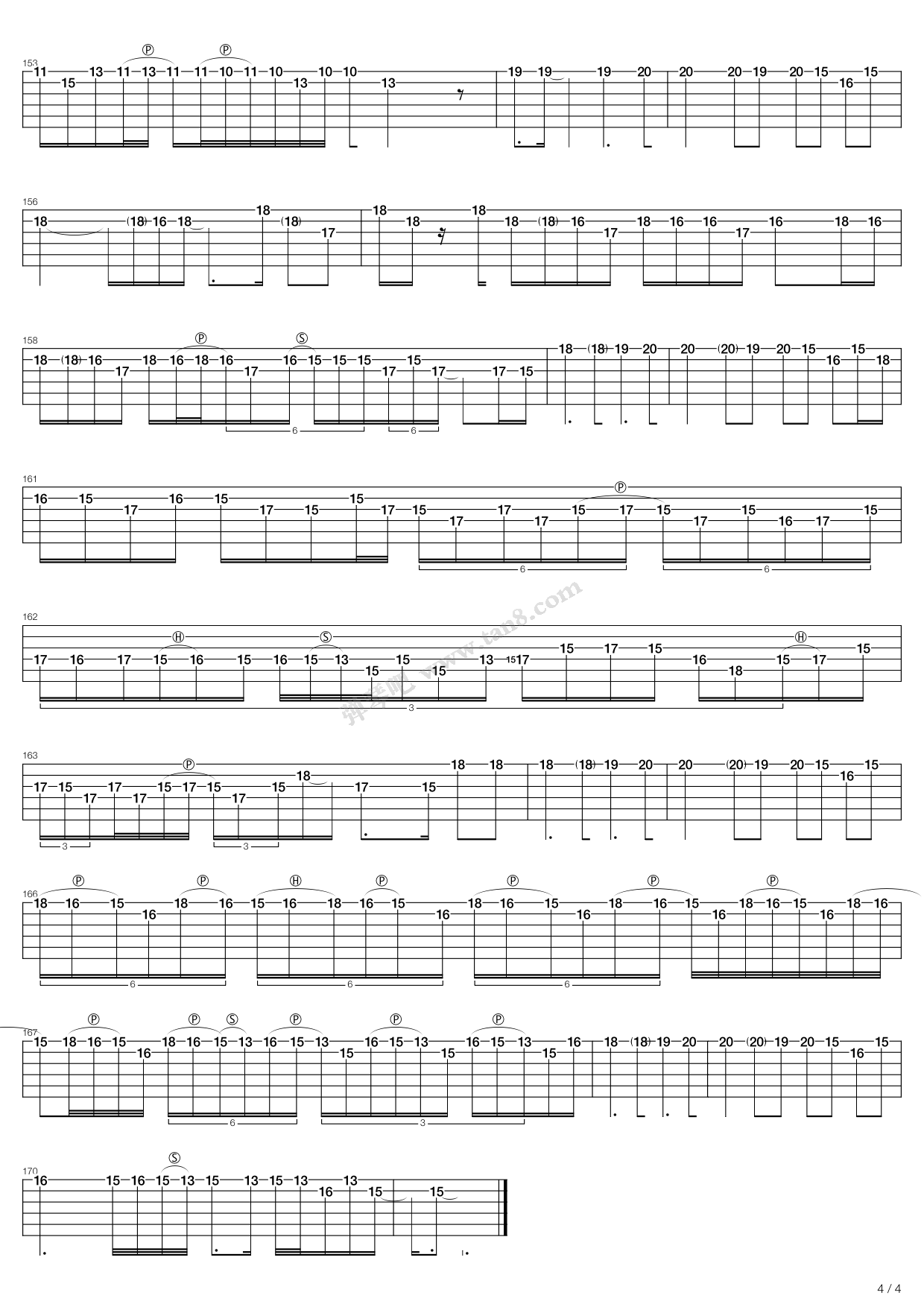 november rain 吉他谱-虫虫吉他谱免费下载