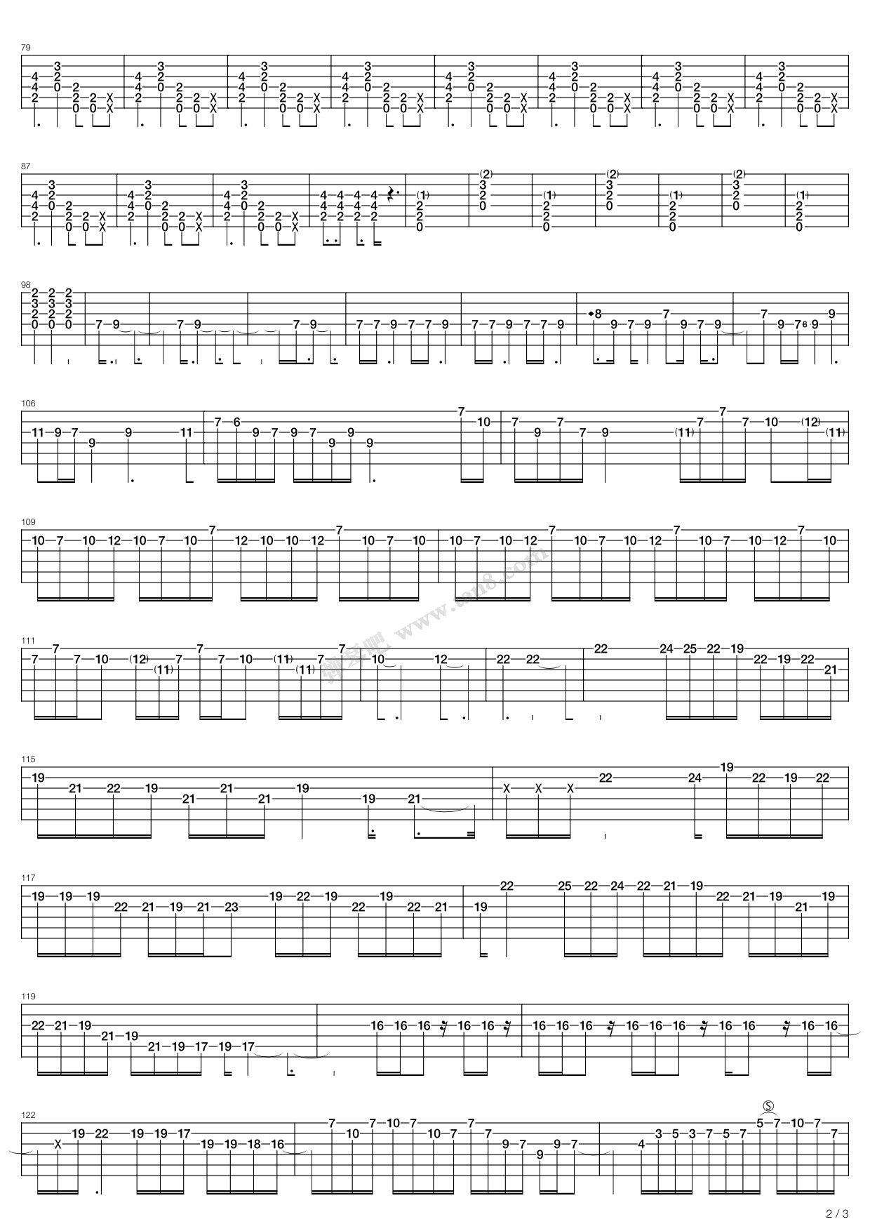 Overdose 吉他谱-虫虫吉他谱免费下载