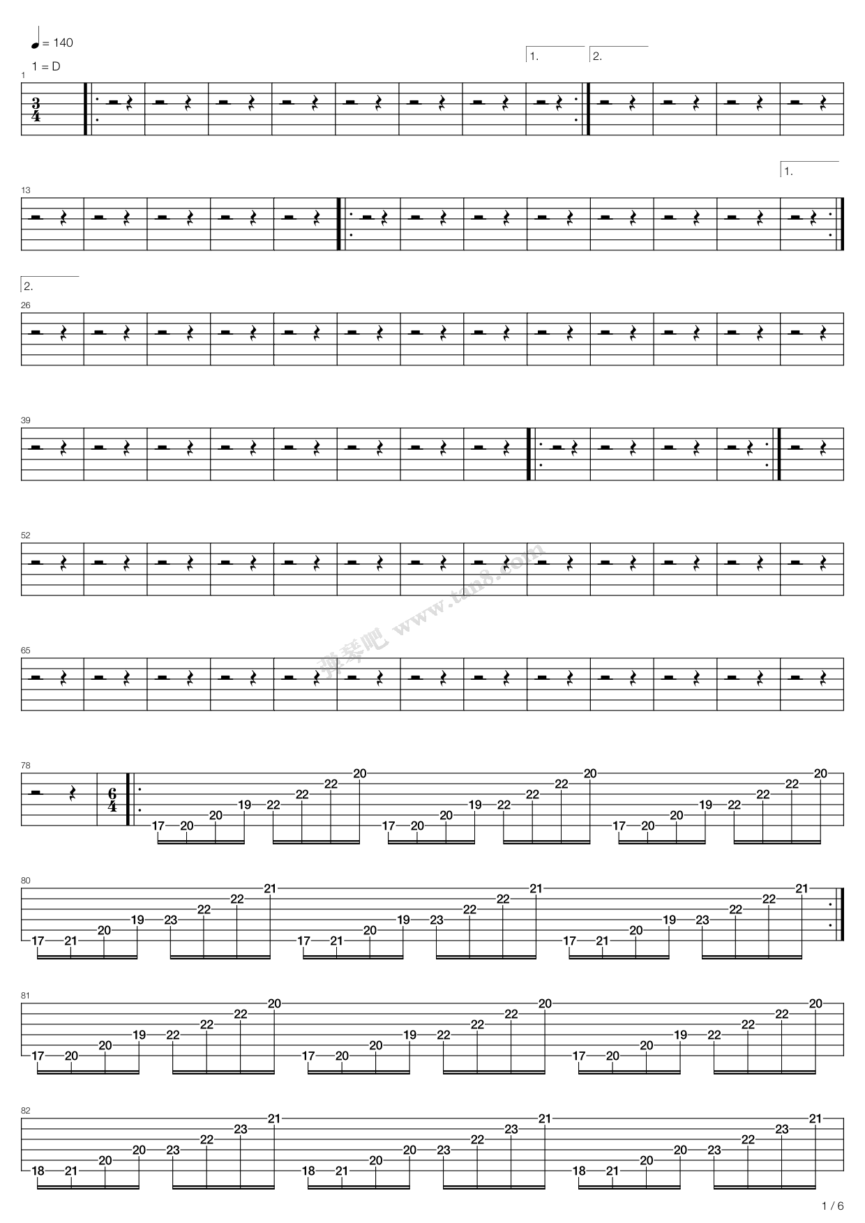 take a bow 吉他谱-虫虫吉他谱免费下载