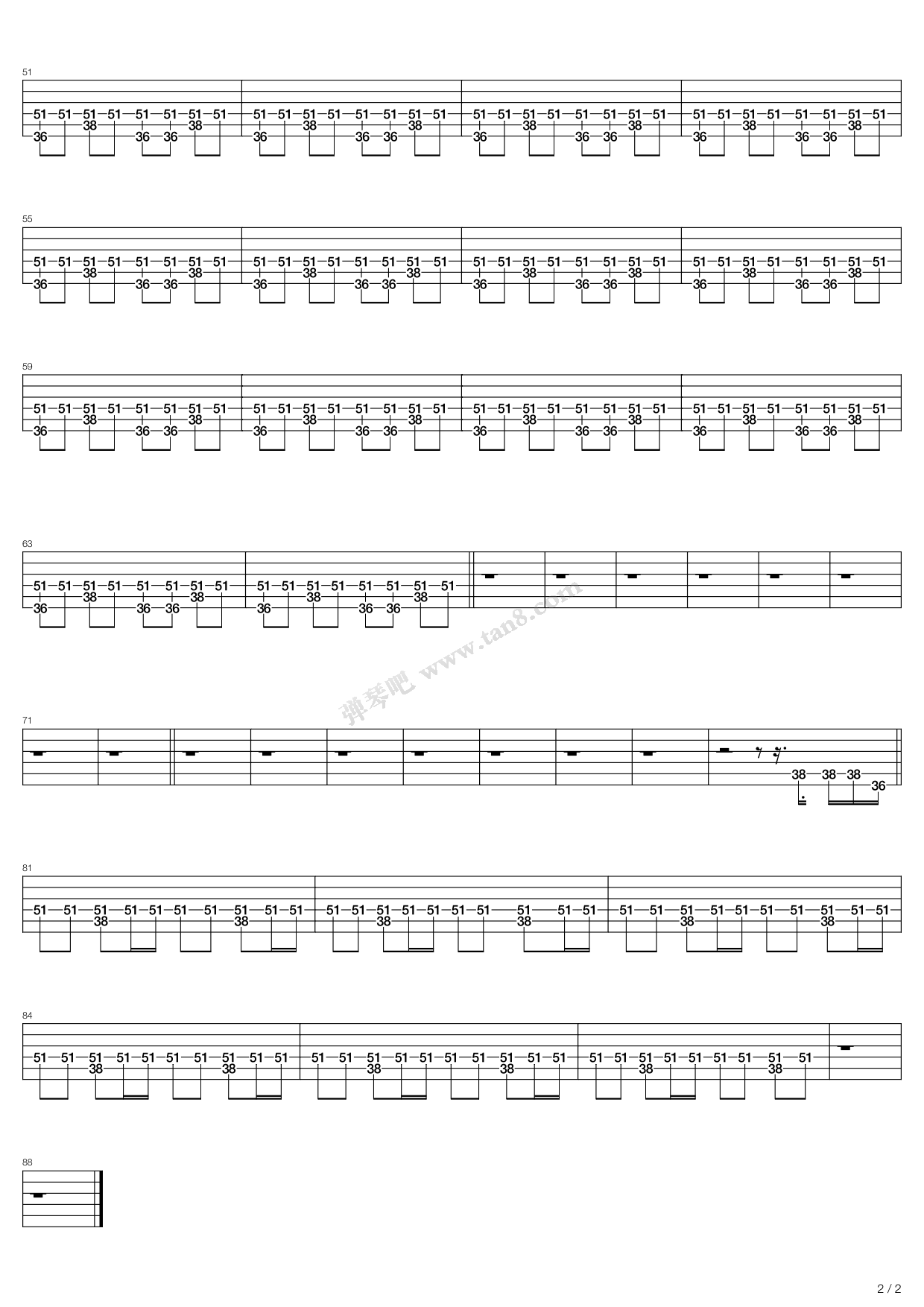 Fake Plastic Trees 吉他谱虫虫吉他谱免费下载