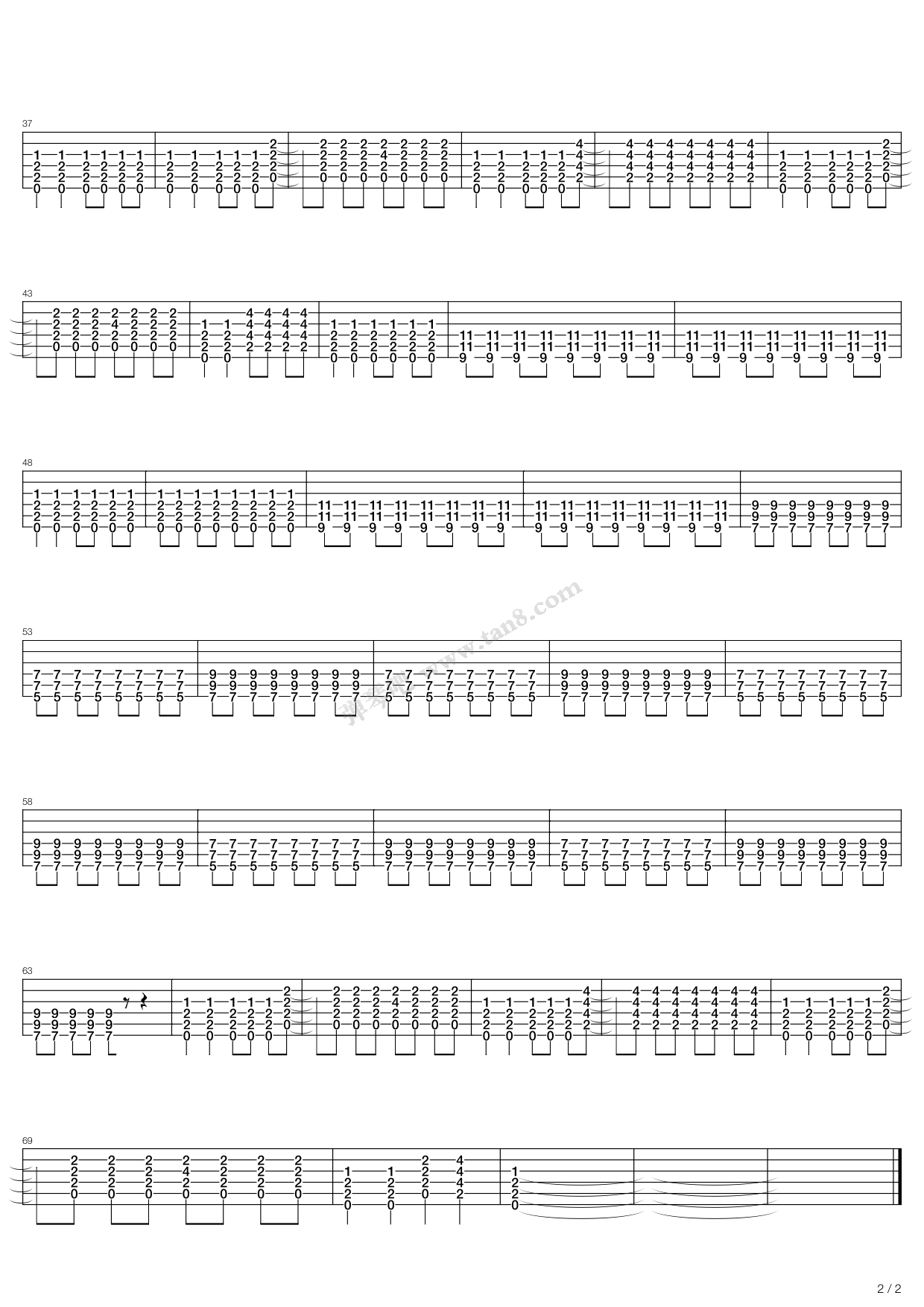 pulling teeth 吉他谱-虫虫吉他谱免费下载