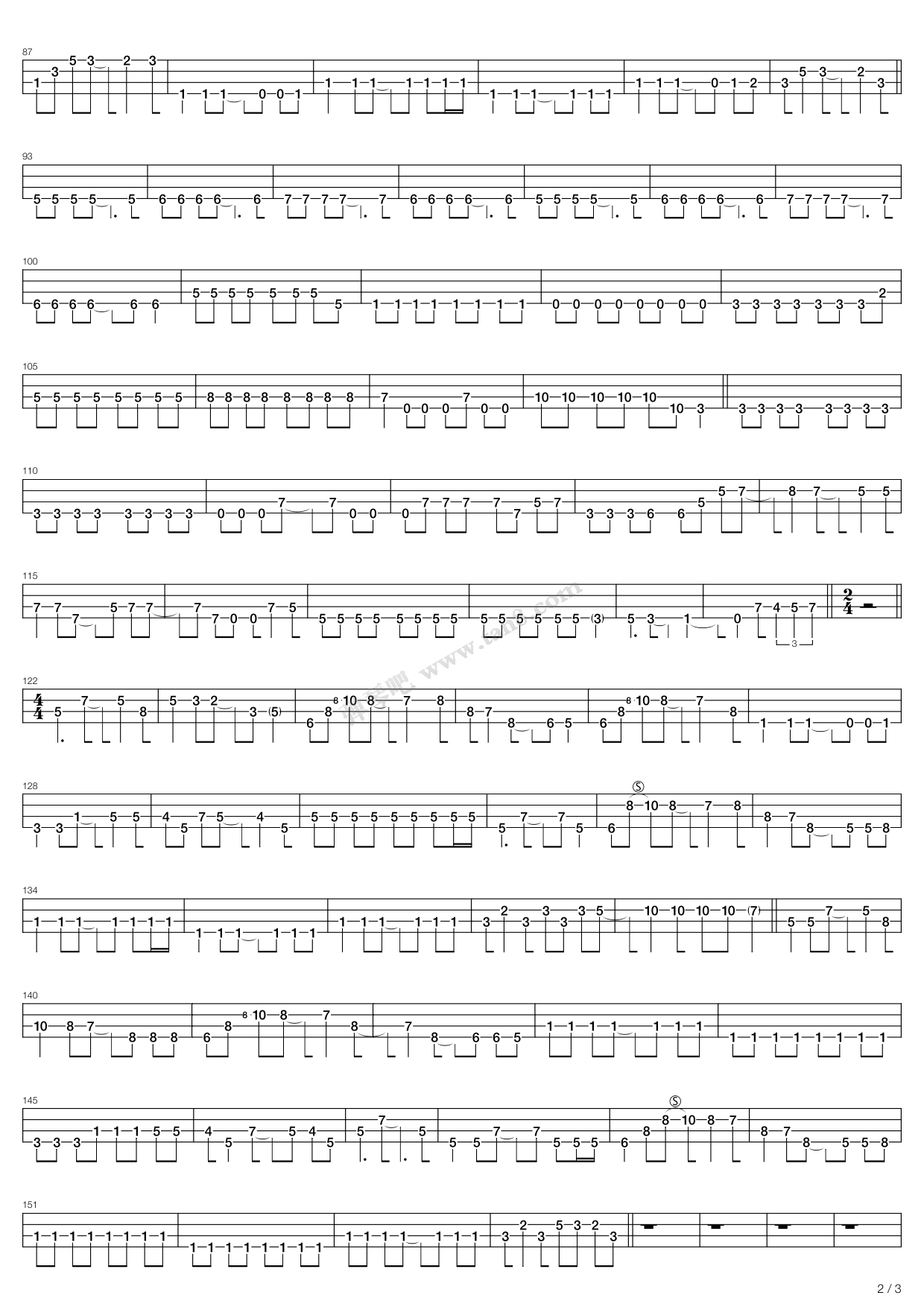 finale 吉他谱-虫虫吉他谱免费下载