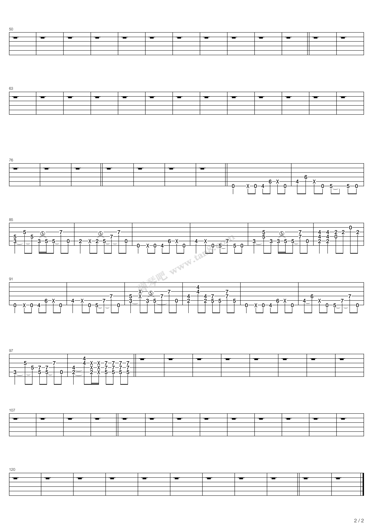 lithium 吉他谱-虫虫吉他谱免费下载