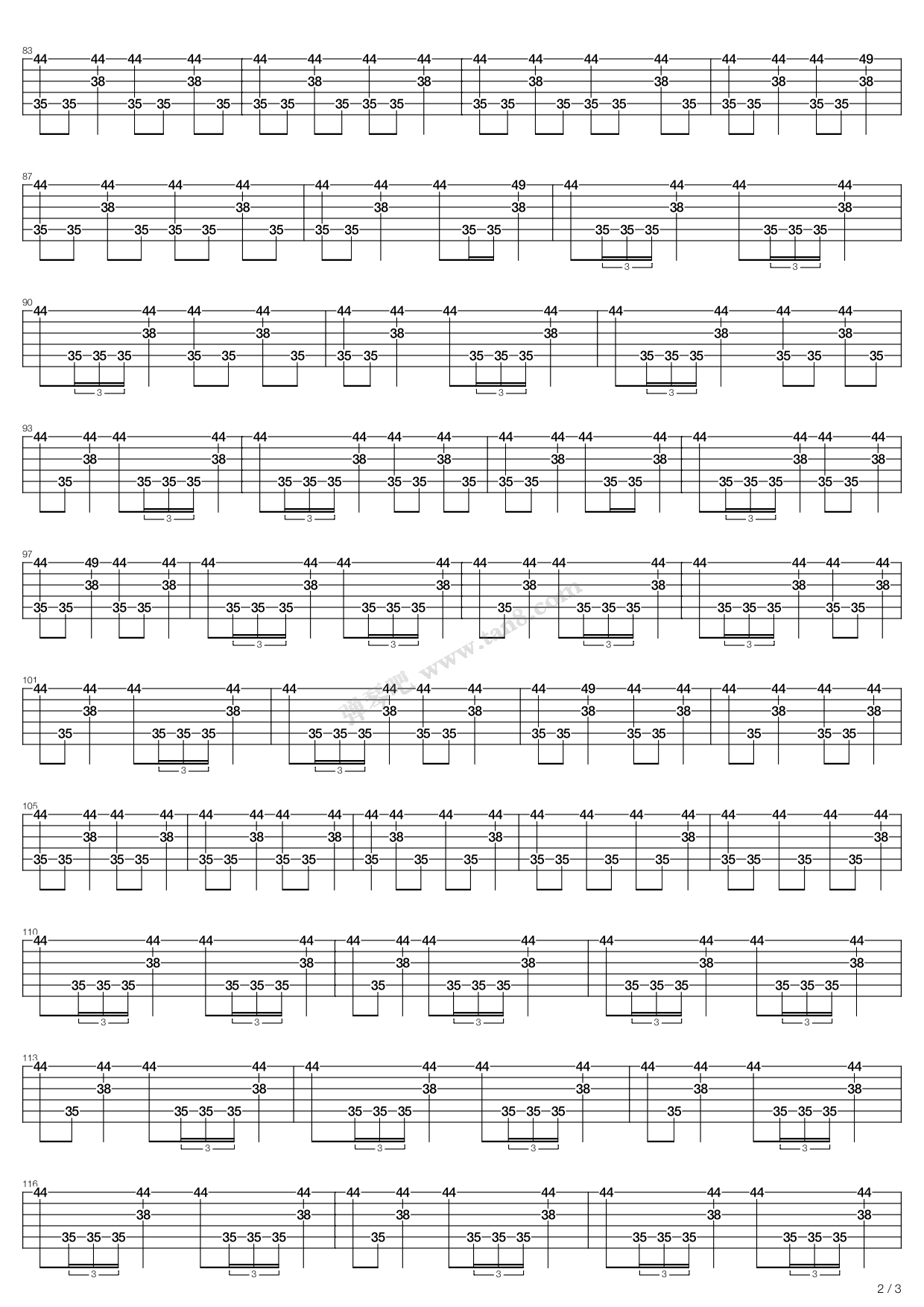 >> 儿歌 >> metallica >>anesthesia (pulling teeth)