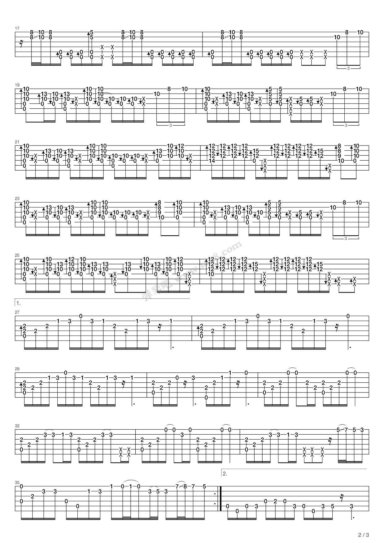 火车叨位去 吉他谱-虫虫吉他谱免费下载