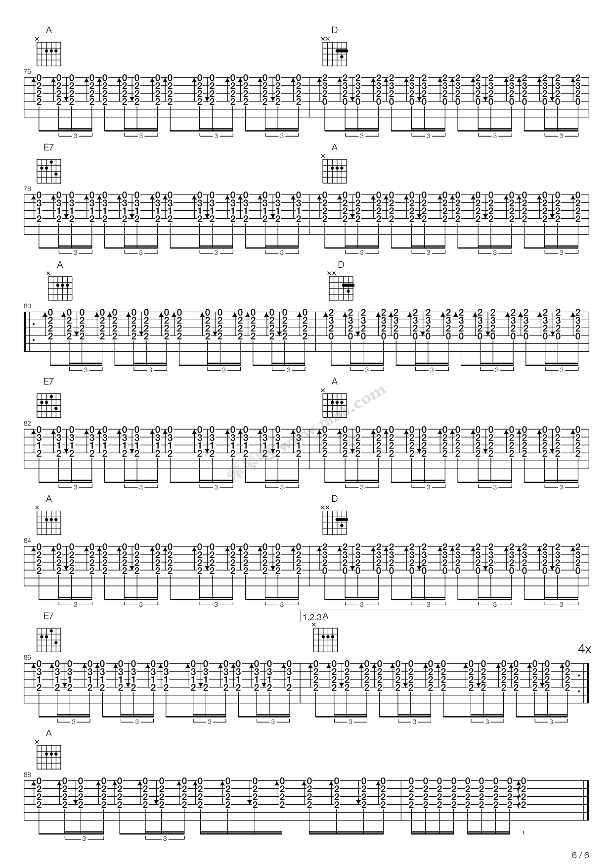 总有爱 吉他谱-虫虫吉他谱免费下载