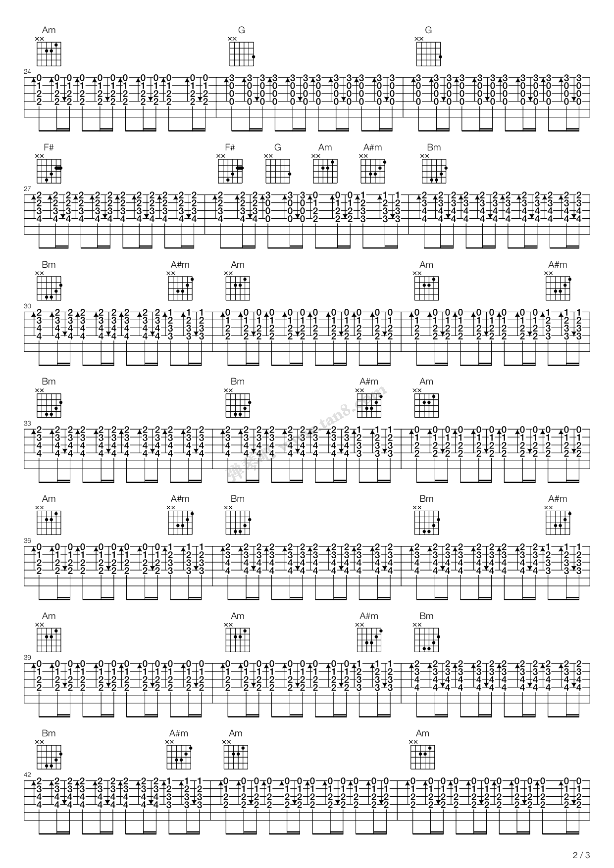 沙龙音乐会"开场曲" 吉他谱-虫虫吉他谱免费下载