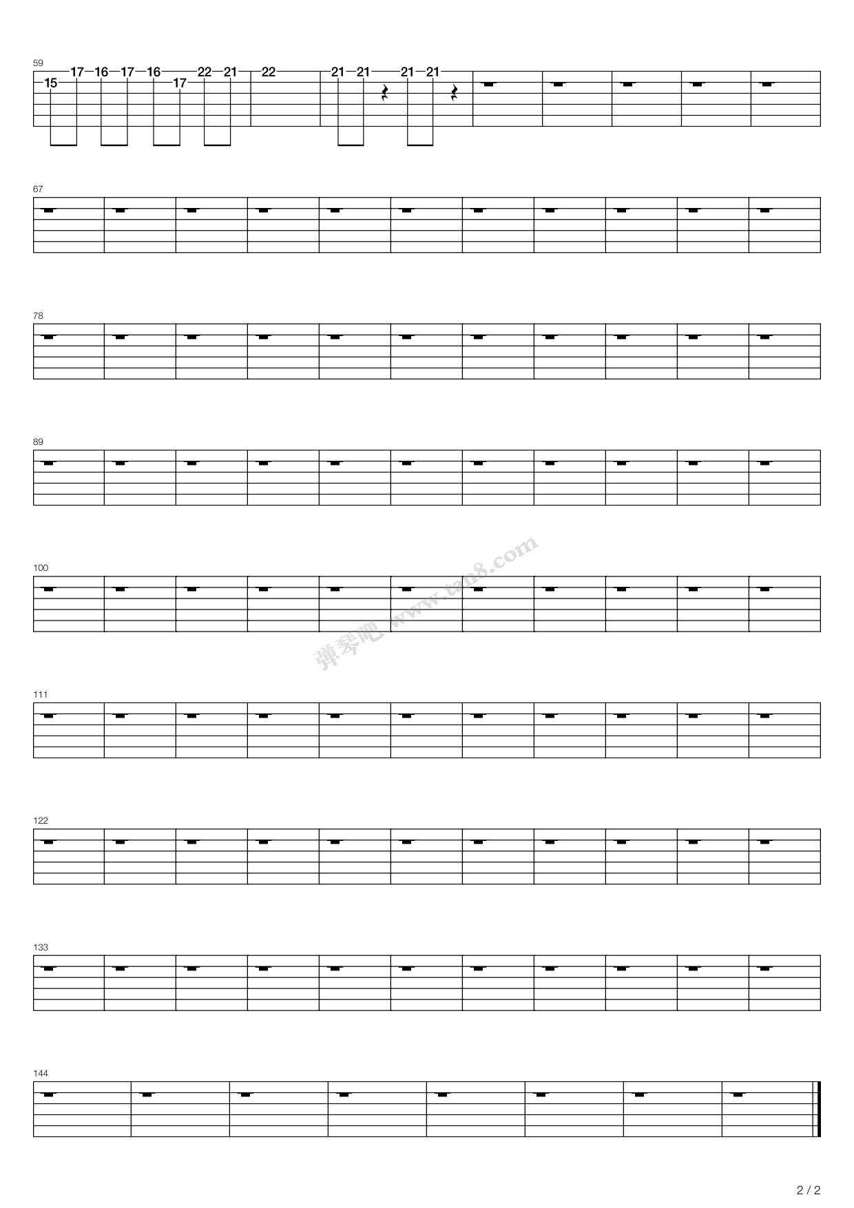 lydia 吉他谱-虫虫吉他谱免费下载