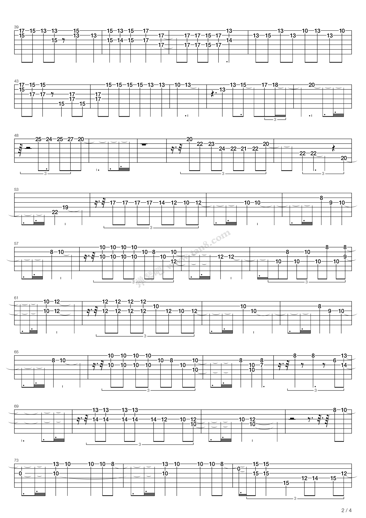 启程 吉他谱-虫虫吉他谱免费下载