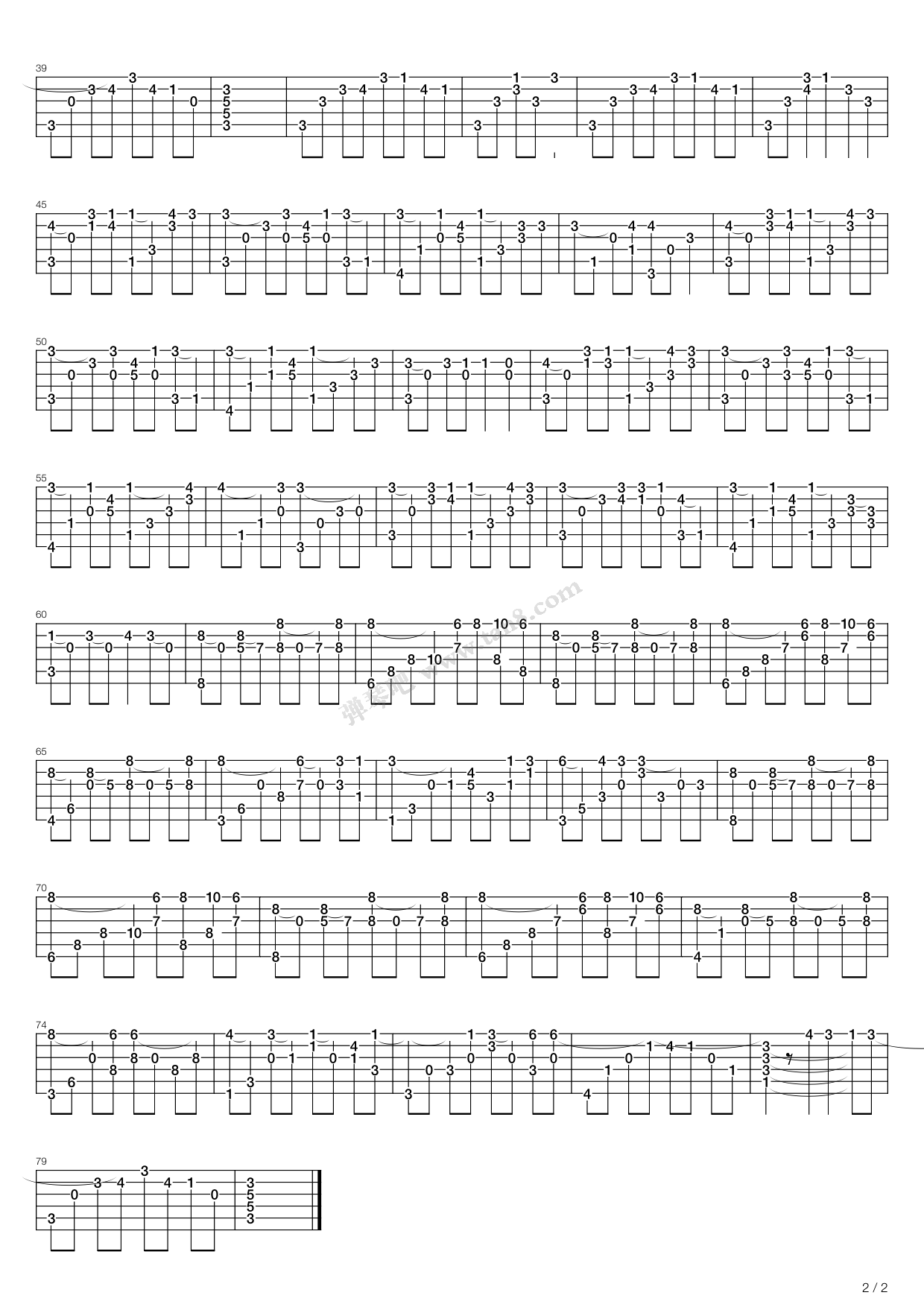 高达seed - 晓之车 吉他谱-虫虫吉他谱免费下载